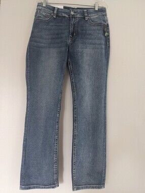 NWT Warehouse One Jeans Women's 31"X 29"  Light Wash Straight Denim Short